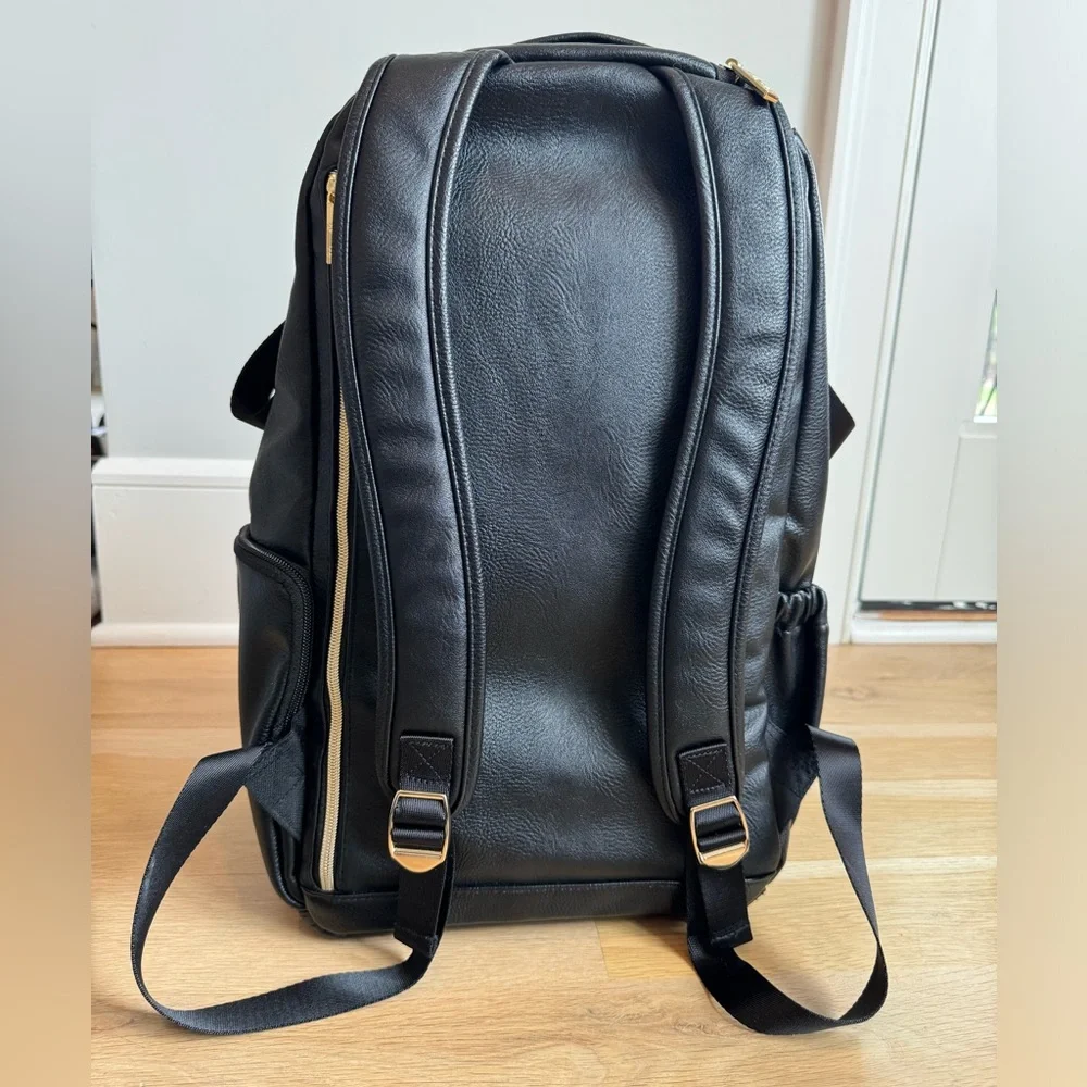 Itzy Ritzy • Diaper Bag Boss Backpack • Rock & Roll • Black